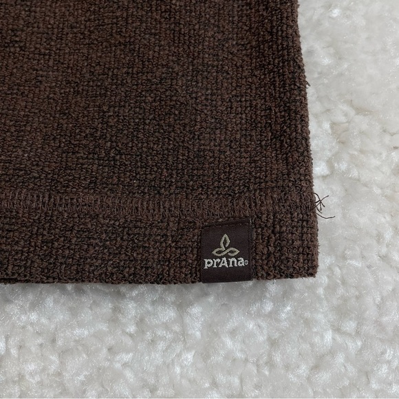 Prana Terrycloth Sweatshirt Sweater Top Warm Layer Outdoor small made in USA - Picture 6 of 8